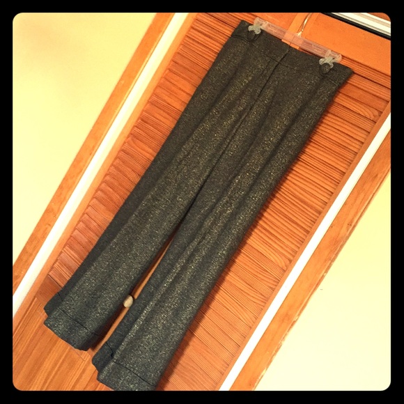 J. Crew collection cuffed metallic trousers - Picture 3 of 6